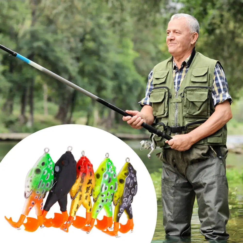 Double Propeller Thunder Frog Fishing Lure