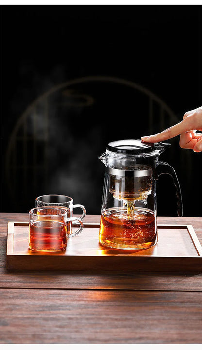 Heat Resistant Glass Teapot