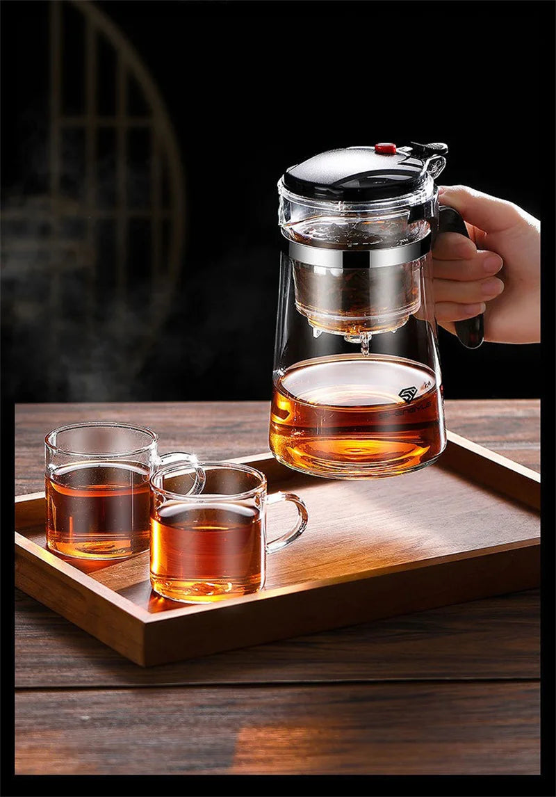 Heat Resistant Glass Teapot