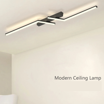 Modern LED Line Ceiling Lamp